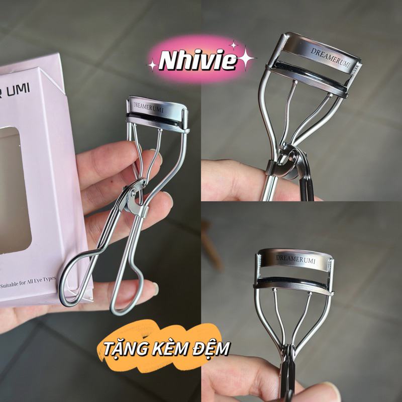 Dreamer Umi extra-curve eyelash curler with spare pads