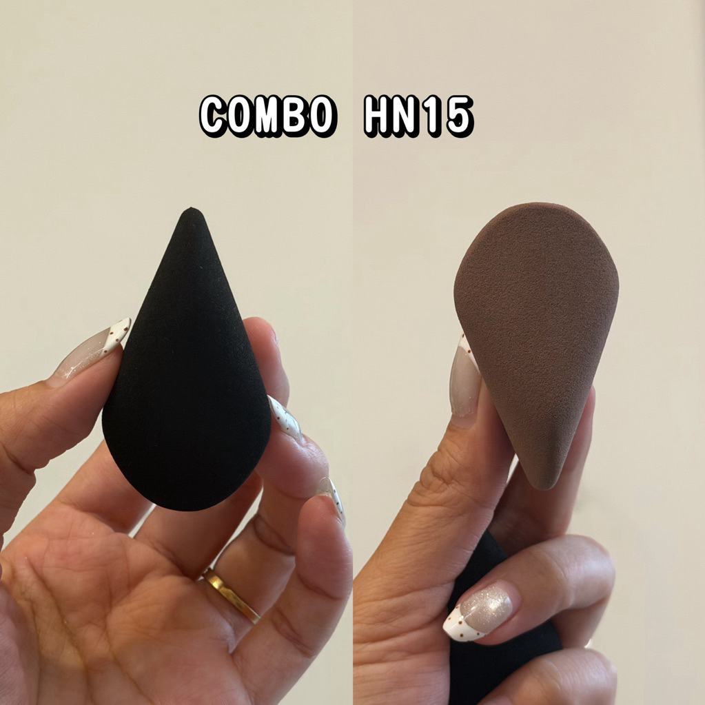 Combo Bông mút đánh nền HN15, kích thước 5cm.