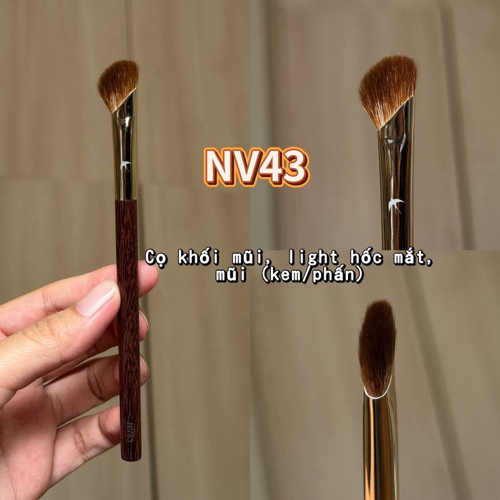 Cọ Khối Mũi NV43 cho Light Hốc Mắt & Mũi Kem/Phấn cọ Nhi Vi