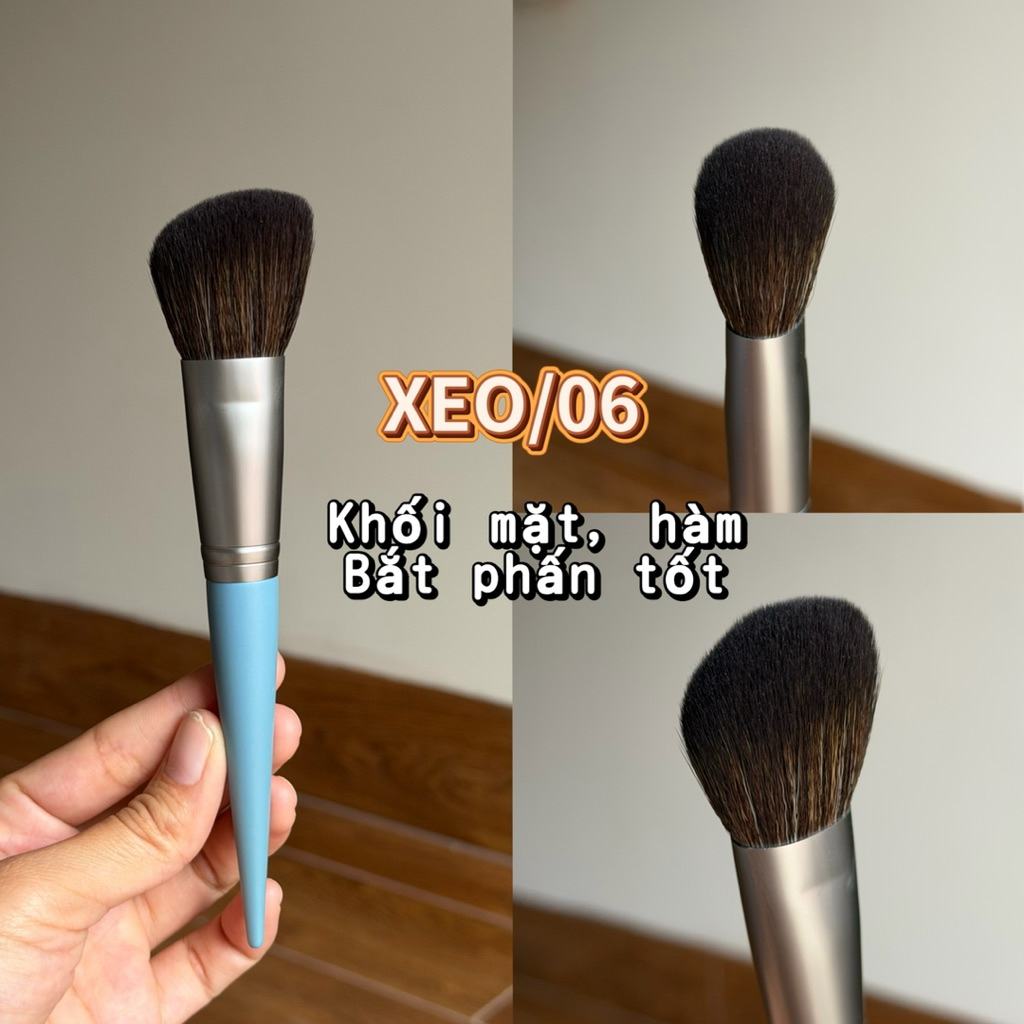 XEO/06 powder contour brush that picks up product very well