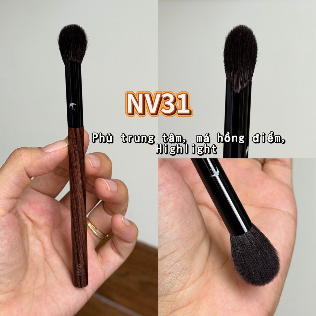 NV31 brush for centre-face powder, spot blush and highlight