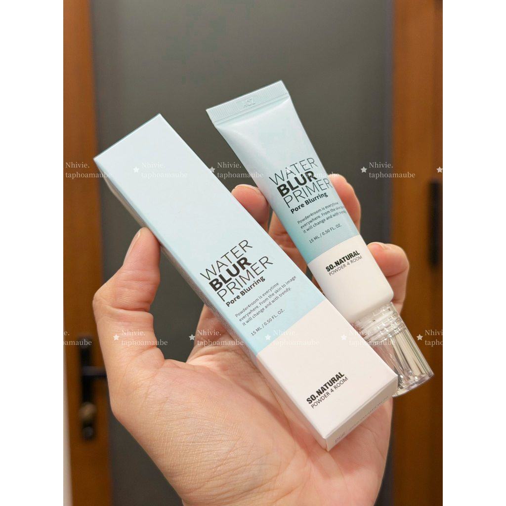 Kem Lót Làm Mờ l.c.l, Mịn Da, Hiệu Chỉnh Tone Da Theo Phân Loại Water - Selfie Blur Primer So Natural hàng cty
