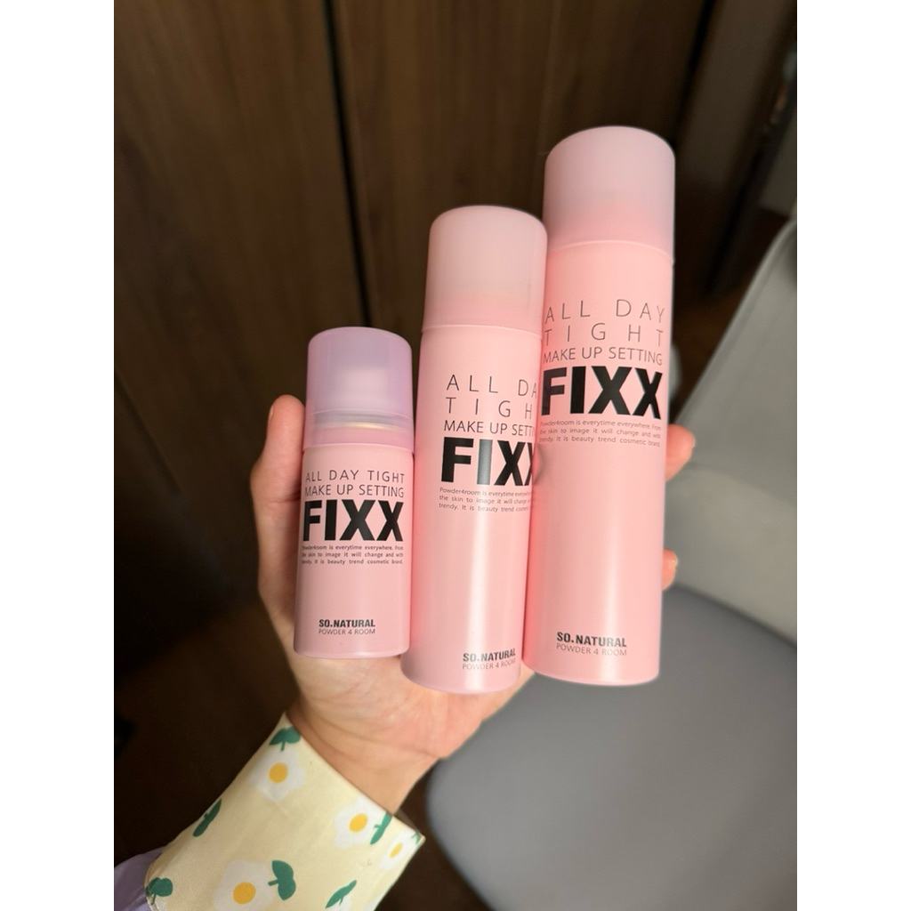 Xịt Khoá Makeup Toàn Diện All Day Tight Makeup Setting Fixx So Natural Đủ Size