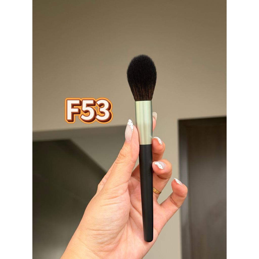 Cọ đánh má hồng, phủ phấn bông xốp mềm mịn bó tròn F53