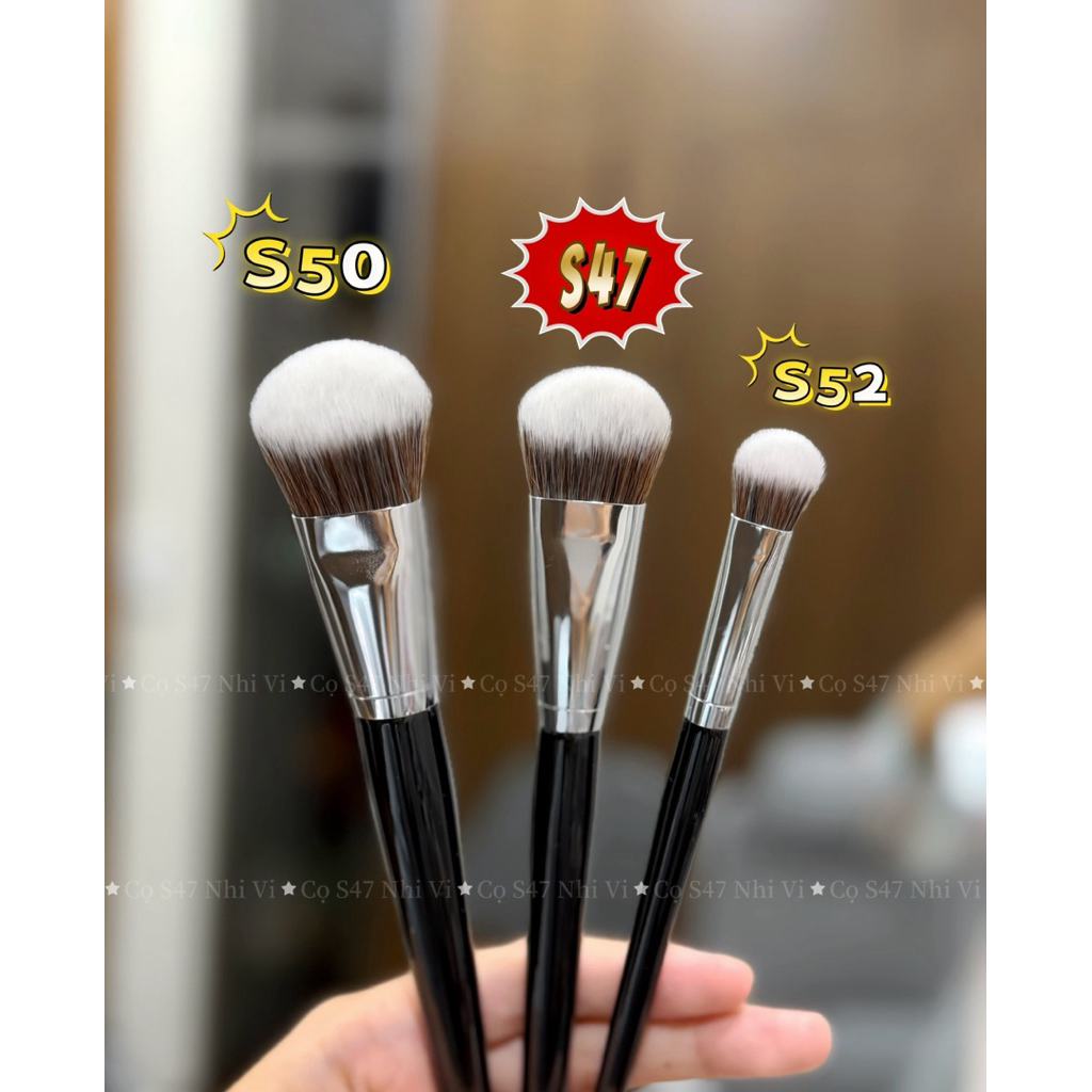 แปรง Nhi Vi สำหรับรองพื้น บลัชออน คอนทัวร์ครีม และคอนซีลเลอร์
