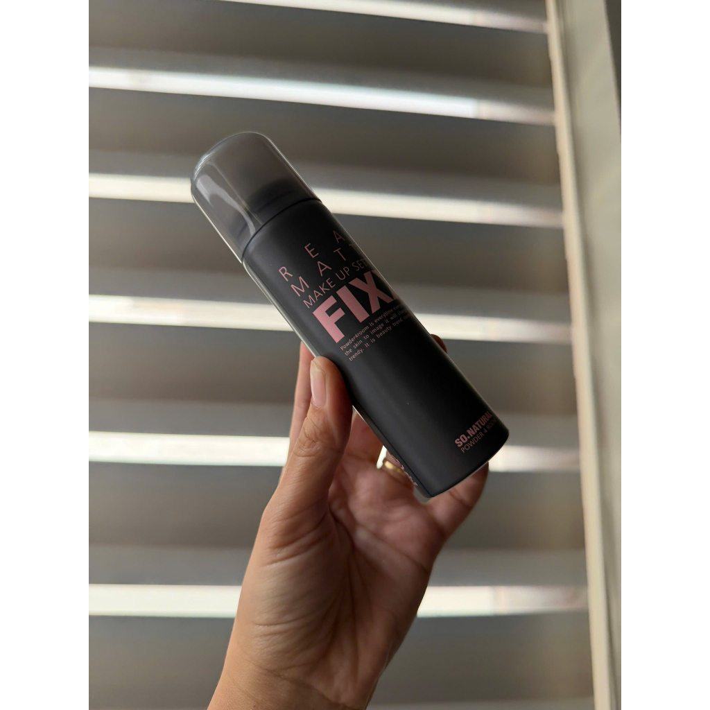 สเปรย์ล็อกเมคอัป So Natural Fixx Real Matte 75 มล. คุมมันติดทน