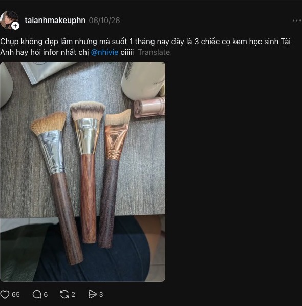 Bài viết của taianhmakeuphn trên Threads