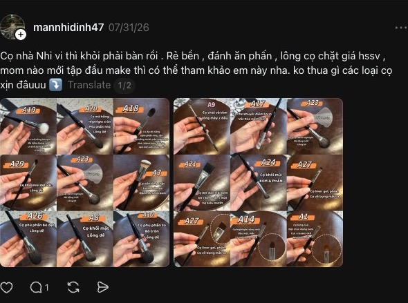 Bài viết của mannhidinh47 trên Threads