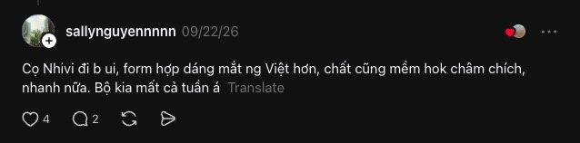 Bài viết của sallynguyennnnn trên Threads
